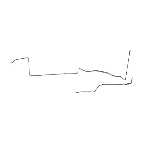 1970 Mercury Cougar Fuel Line Kit 2 Piece 3_8 Inch Fuel Line Steel - ZGL7012OM